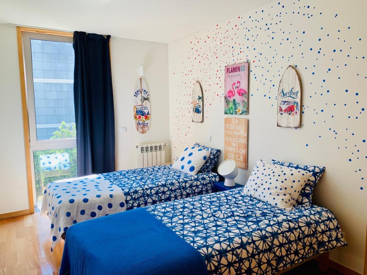 Sea, Surf And Sun Apartment Azurara Luaran gambar